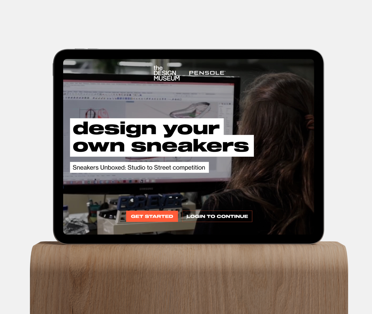 website design screenshot