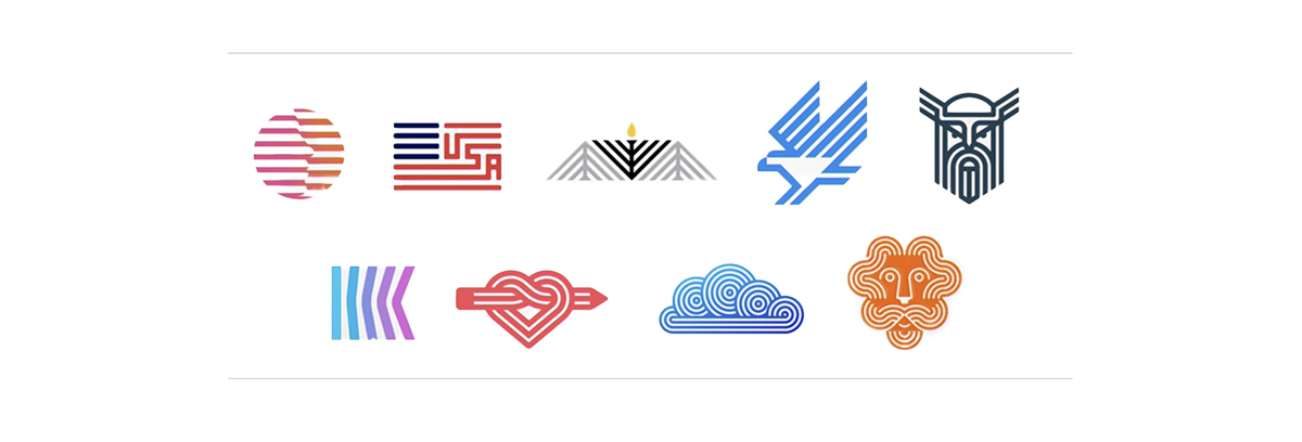 17 group of logos