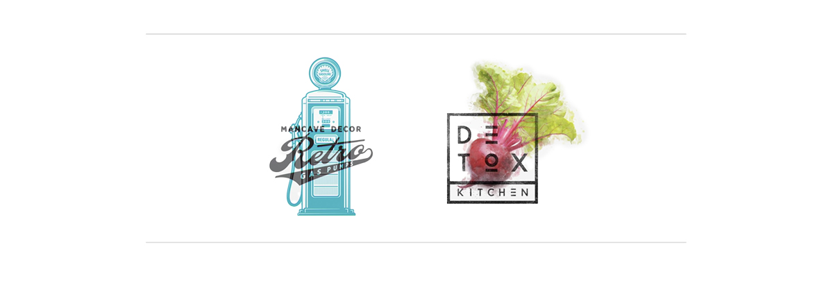 7 group of logos