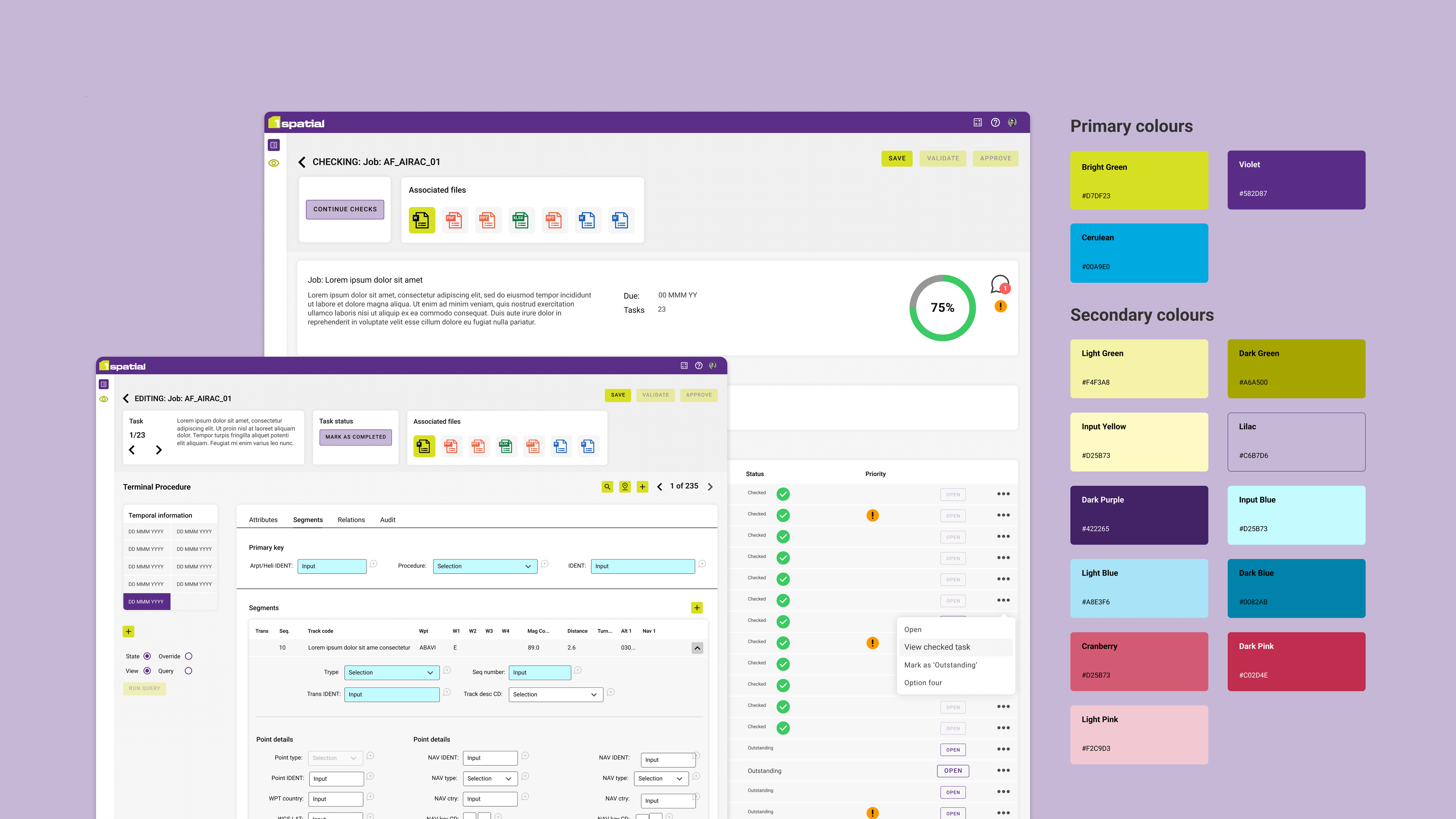 UI design example