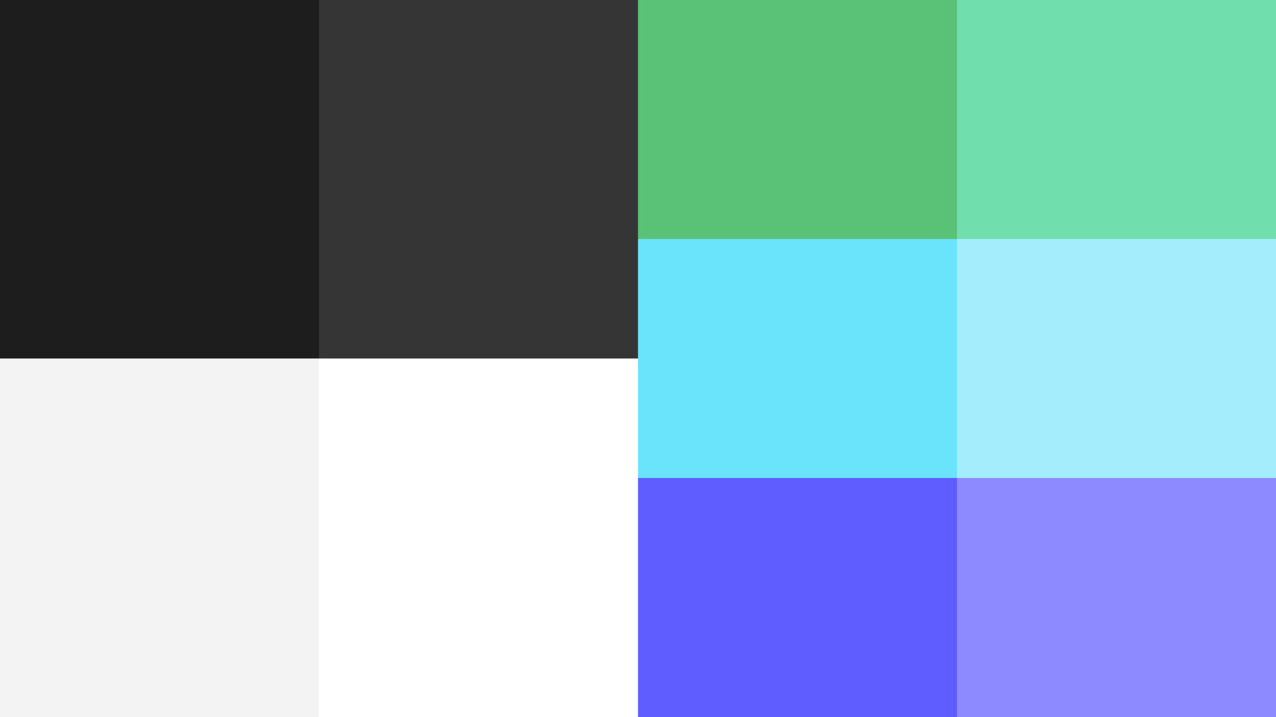 Example of a colour palate