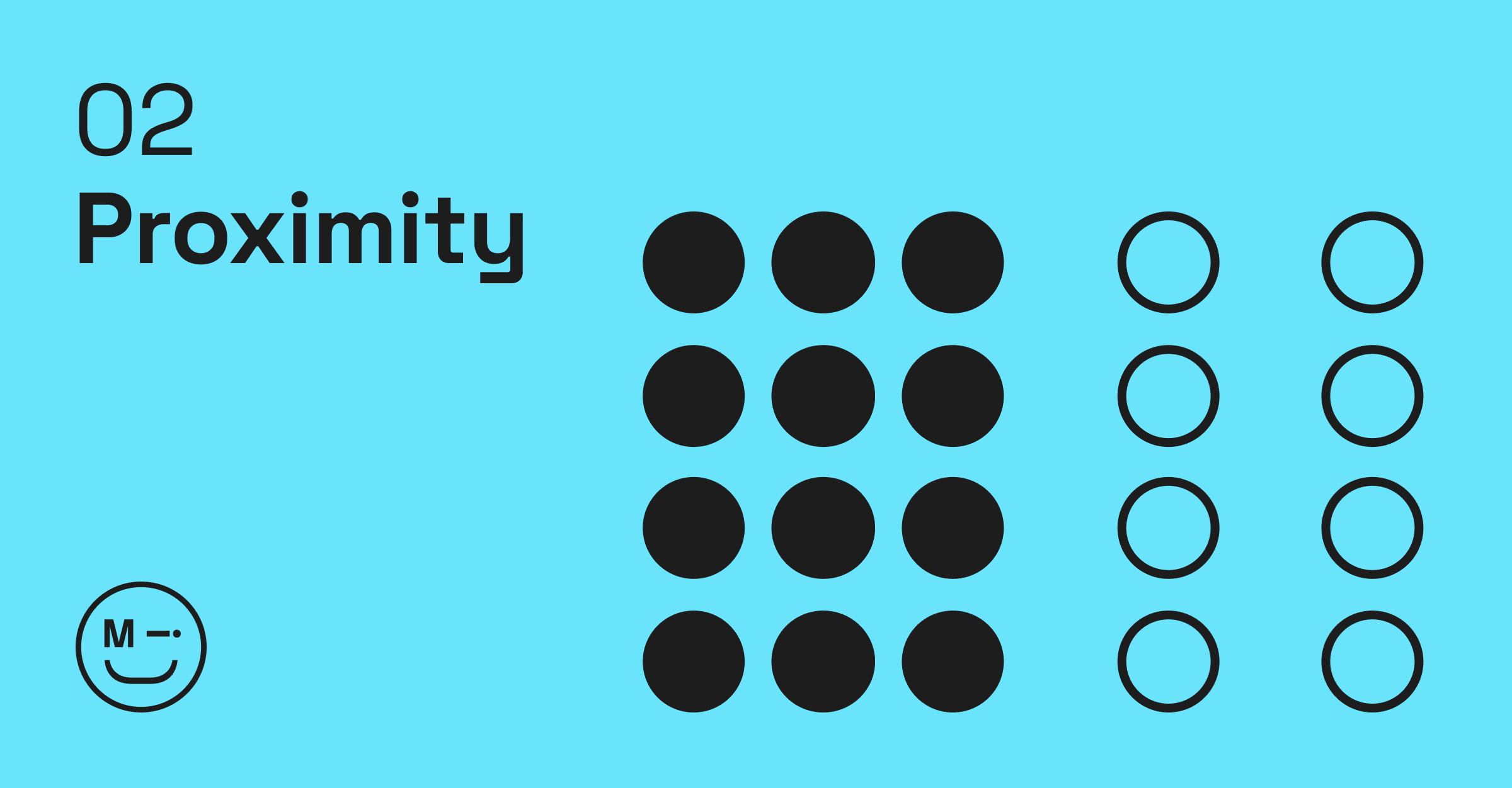 gestalt-principles-proximity The Gestalt principle of proximity